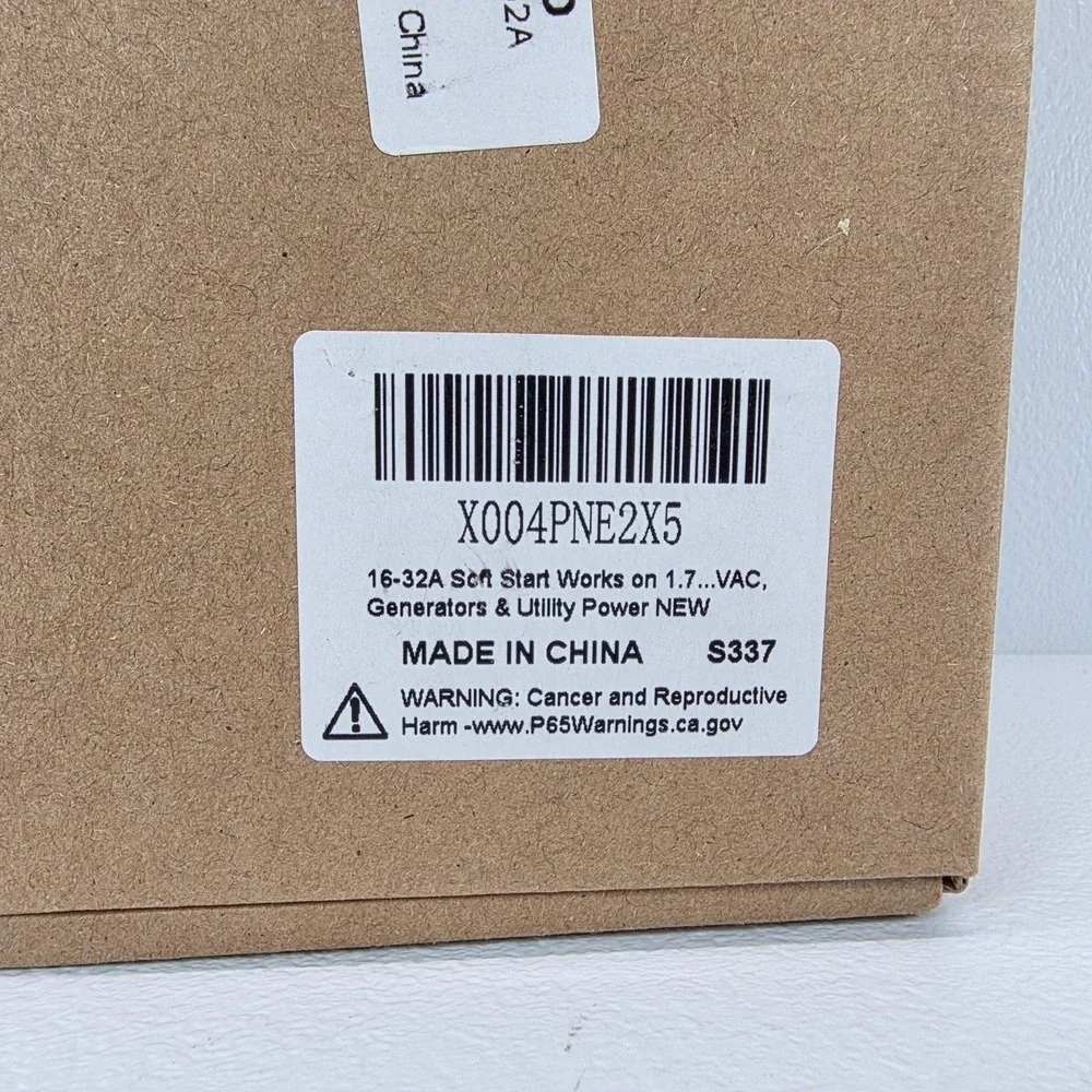JDMSPEED 50/60Hz 230V 16-32 FLA Soft Starter for AC Compressors Generators RV